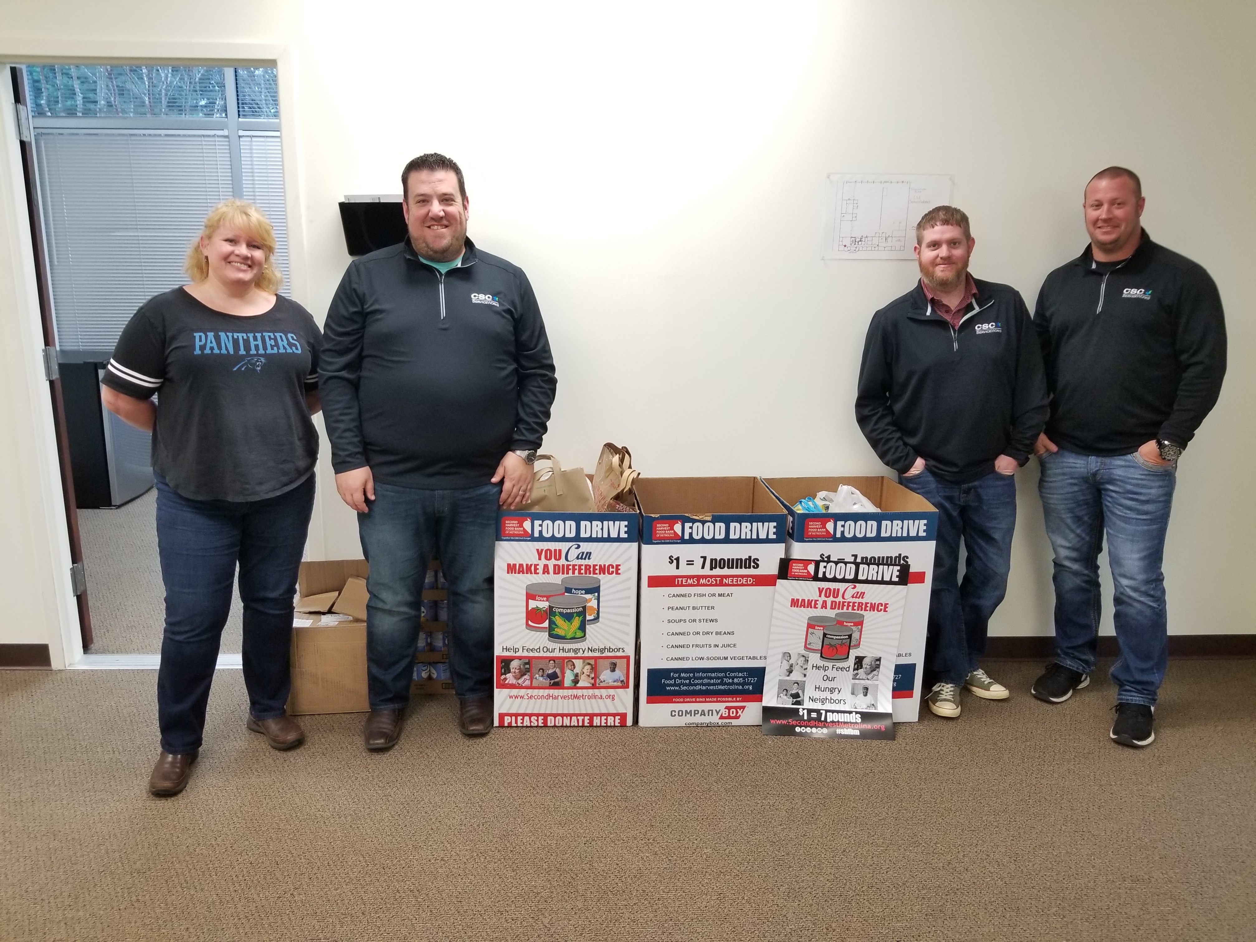 CSC’s Charlotte Branch Supports Local Food Bank – CSC ServiceWorks